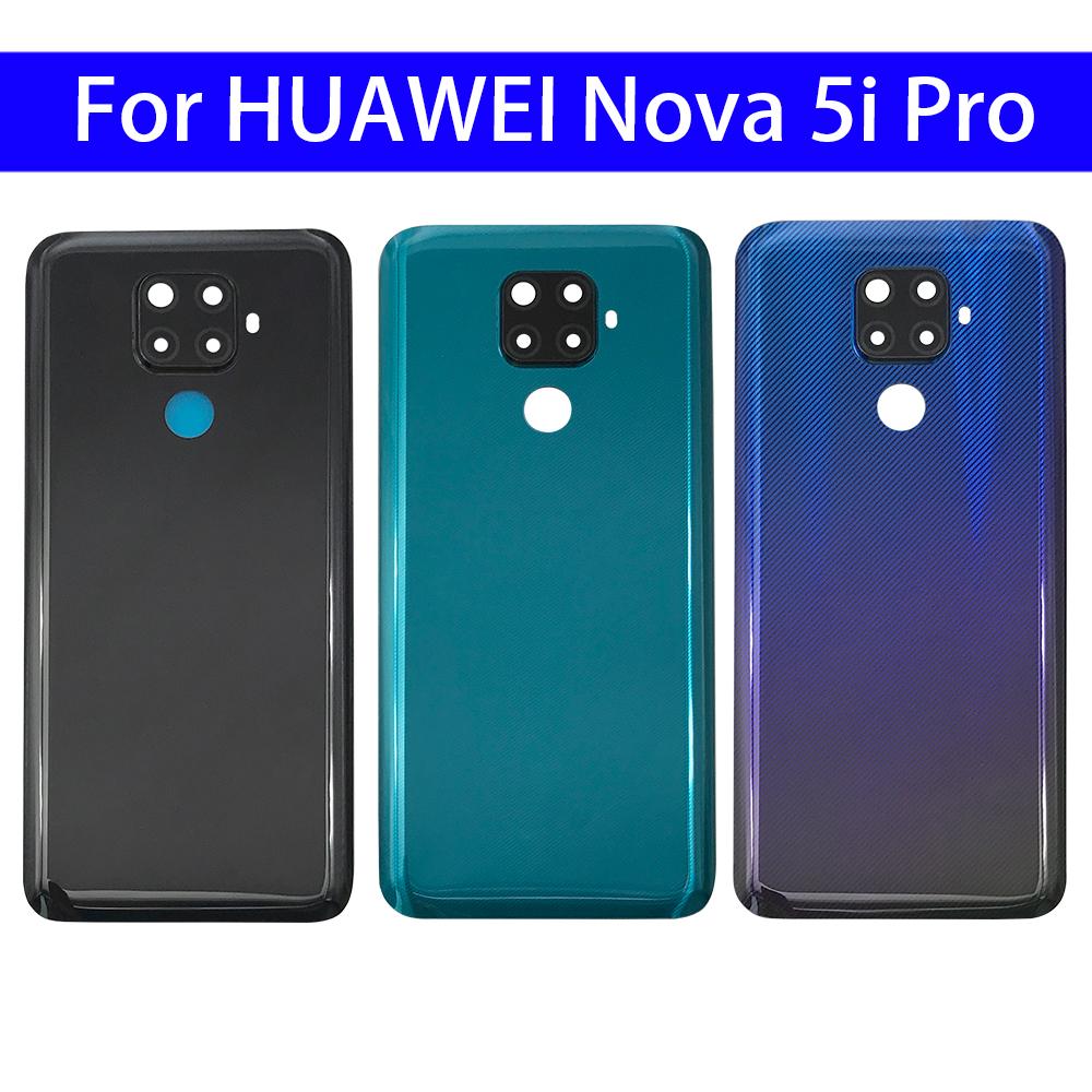 Для Huawei Nova 5i Pro задняя дверца батарейного отсека задний корпус с камерой