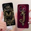 Чехол для Vivo Y39 5G Чехол с силиконовой защитной задней крышкой с первой буквой Для Vivo Y300i Чехол Y 39 5G V2443 Чехол для телефона Funda