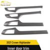 Compatible with 21 Crown Highlander Inner Door Edge Trim and Bright Strip Bumper Modification Accessories.