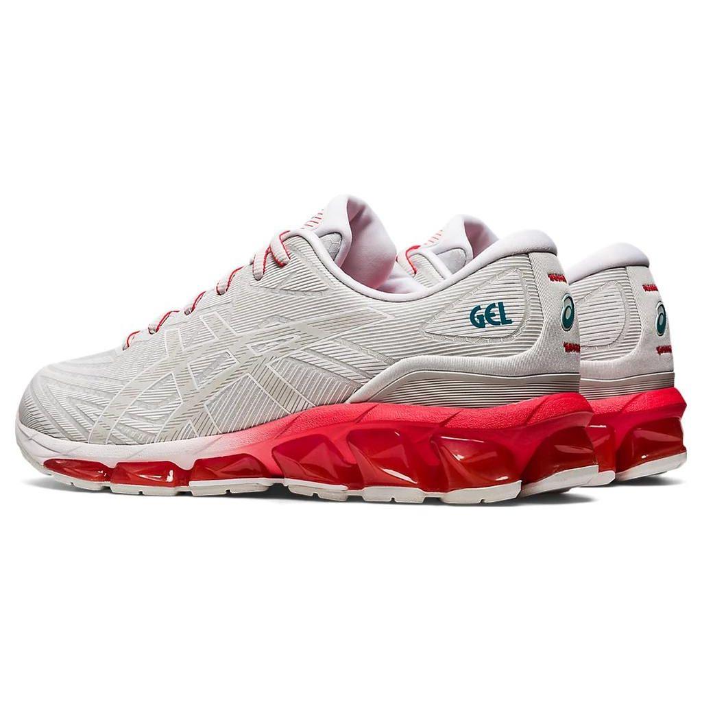 Asics Gel-Quantum 360 7 удобные прочные дышащие повседневные кроссовки с низким верхом мужские кроссовки белые красные 1201A698-021
