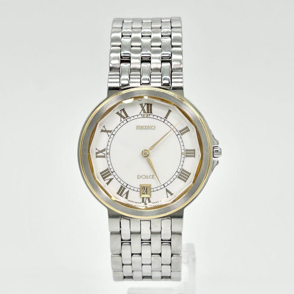 [USED] SEIKO DOLCE Vintage Quartz Wristwatch
