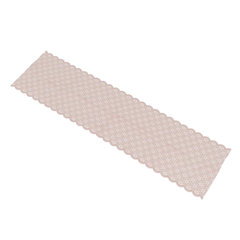 Lace Ribbon 10yd Long 9.4in Wide Soft Safe Odorless Elastic Wide Application Lace Trim for Pillow