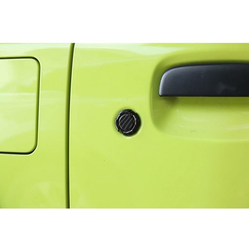 For Suzuki Jimny JB64 JB74 2019 2020 201 2022 2023 Car Door Key Jack Hole Decoration Door Lock Cover Trim Exterior Accessories