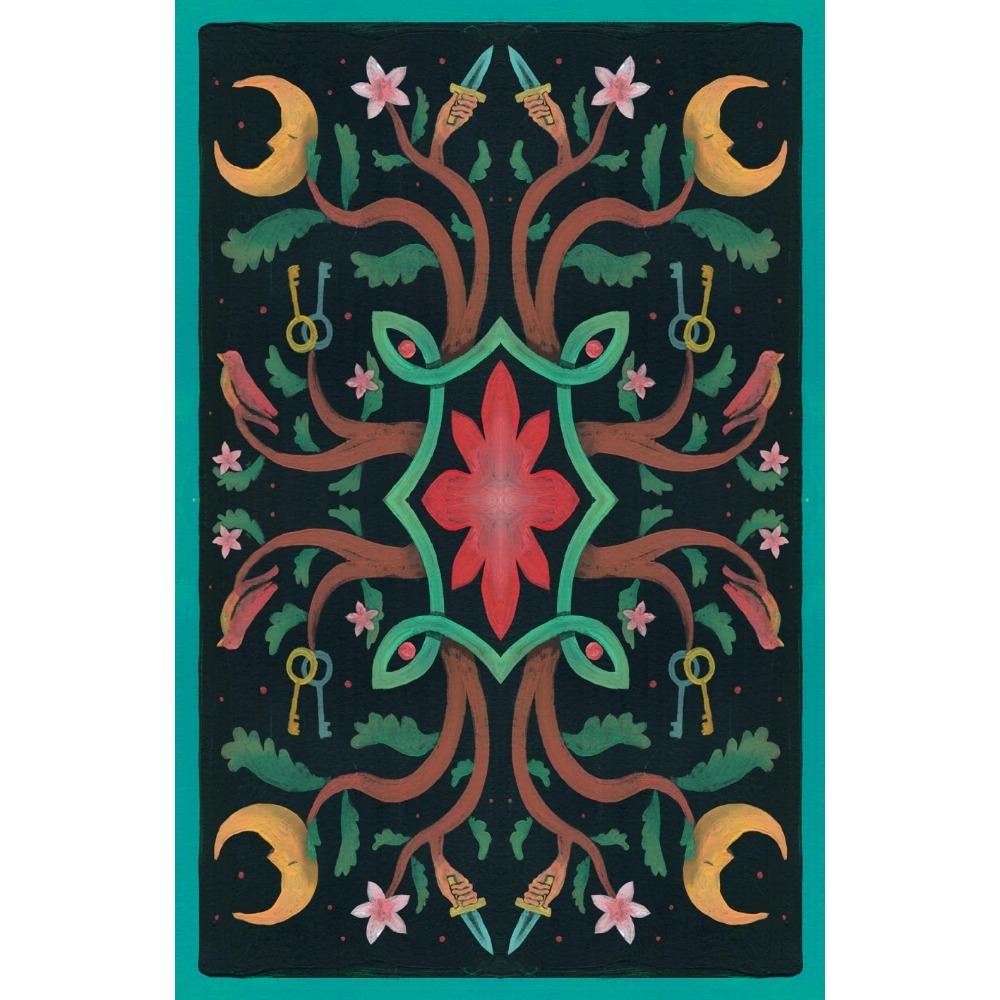 10,4*7,3 см Вдохновляющие карты Wicca Oracle, 36 шт. Карты «Путь к жизни, полной волшебства и духовности».