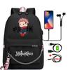 Anime Backpack Children Teenager Cartoon Bagpack Waterproof Students Boys Girls Schoolbag School Bag Mochilas