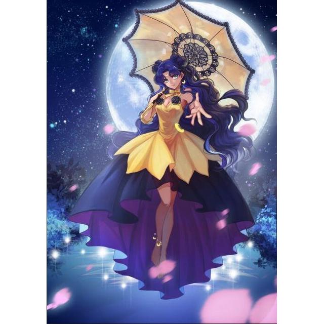 5D DIY Diamond Painting Sailor Moon Art Diamond Embroidery Rhinestones Decorations for Home