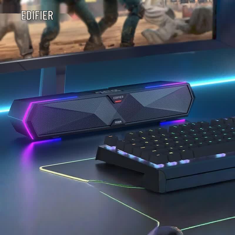 Edifier Игровой настольный Bluetooth-динамик M30 Plus с RGB-подсветкой (Китайская версия)