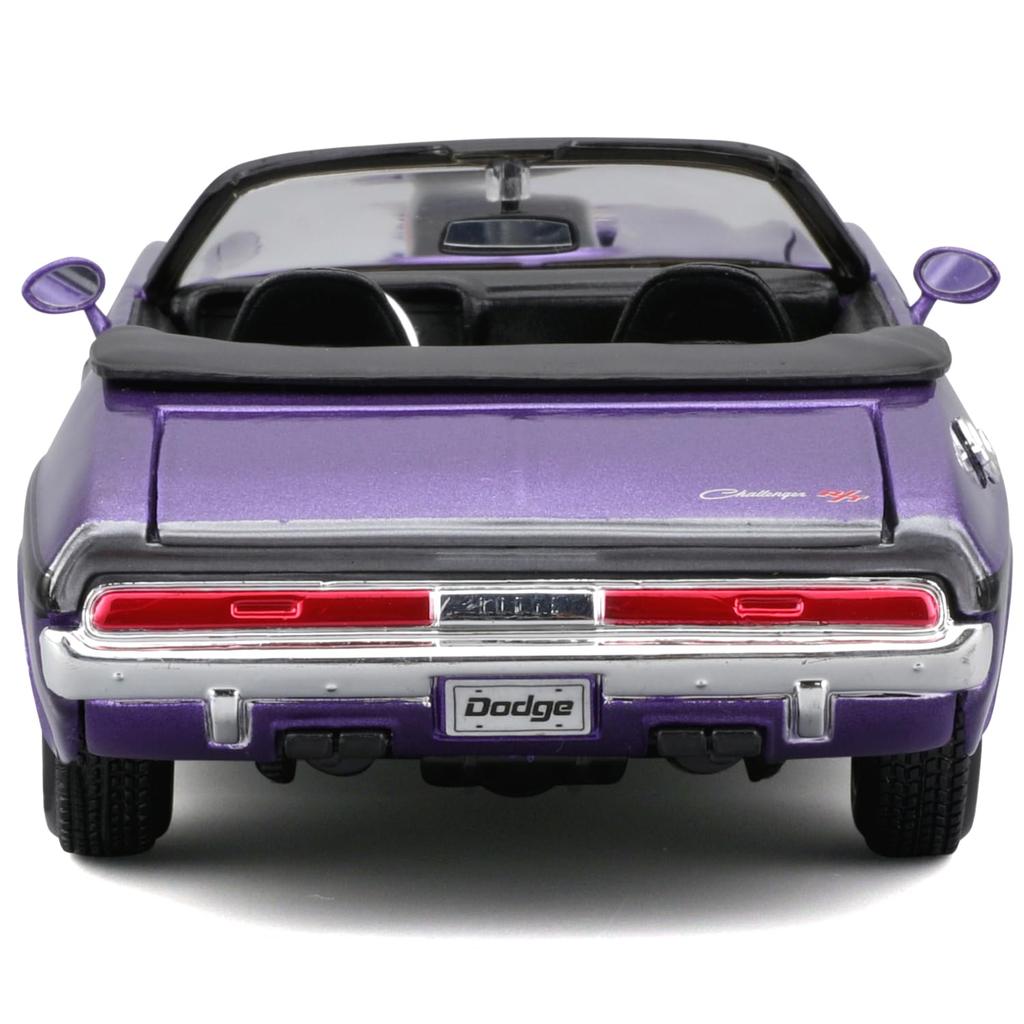 Maisto Масштабная модель Dodge Challenger 1970 Кабриолет Фиолетовый Литая модель Готовая 31264 1/24 / Автомобиль, Продукт,