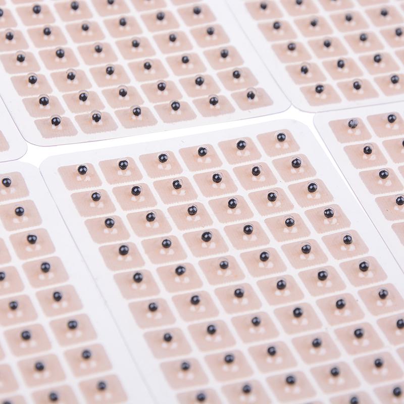 600Pcs Ear Press Seeds Acupuncture Disposable Vaccaria Plaster Bean Massage