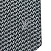 Отличный галстук LOUIS VUITTON Cravate вышивка LV серый шелк мужской M72996 Б/у