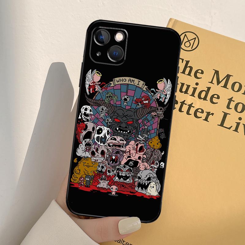 Чехол для телефона The Binding Of Isaac для iPhone 16 15 14 Pro Max Plus 12 11 13 Pro Max 12 Mini 13 Mini