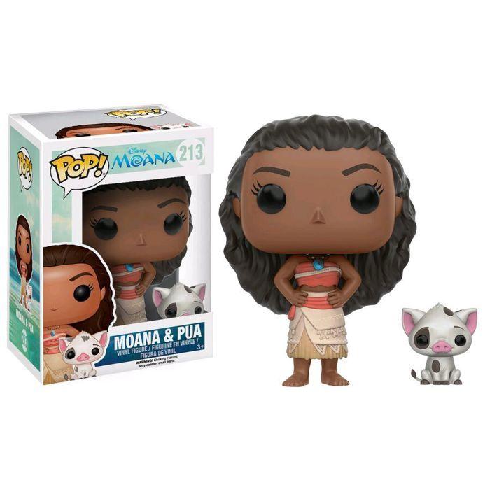 Figurine Funko Pop! Disney - Moana: Moana & Pua - Pop! Vinyl - FUNKO - 10cm
