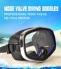 Yonsub New Adult Professional Diving Mask Ultra Clear Anti-fog Diving Goggles Swimming Snorkeling Equipment