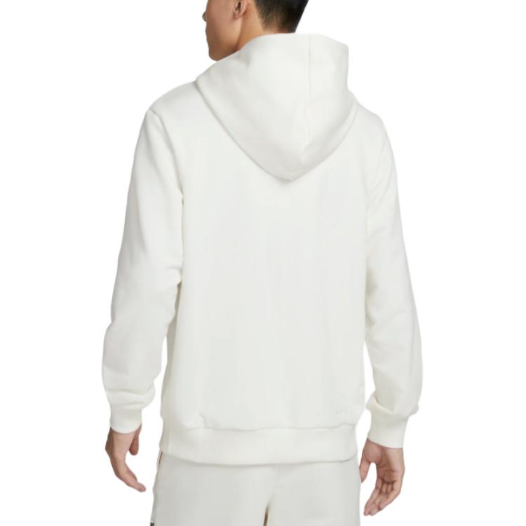 Nike Standard Issue Dri-Fit Hooded Quick-Dry Pullover Sweatshirt Men Sweatshirt Sail FZ0219133