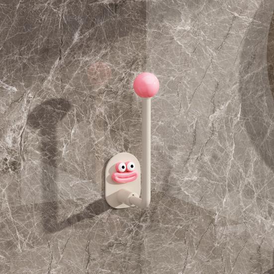 4 шт. самоклеящиеся настенные крючки прочные несущие креативные формы легко устанавливаются настенные вешалки для полотенец без перфорации