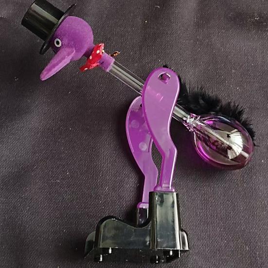 Орнамент «Пьющая птица» со стеклянной трубкой Детская физика Наука Обучение Качающаяся пьющая птица Декорация STEM Образовательная игрушка