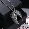 Stainless Steel Choker Korean Style Necklace Men Clavicle Chain Angel Wing Necklace Fashion Jewelry