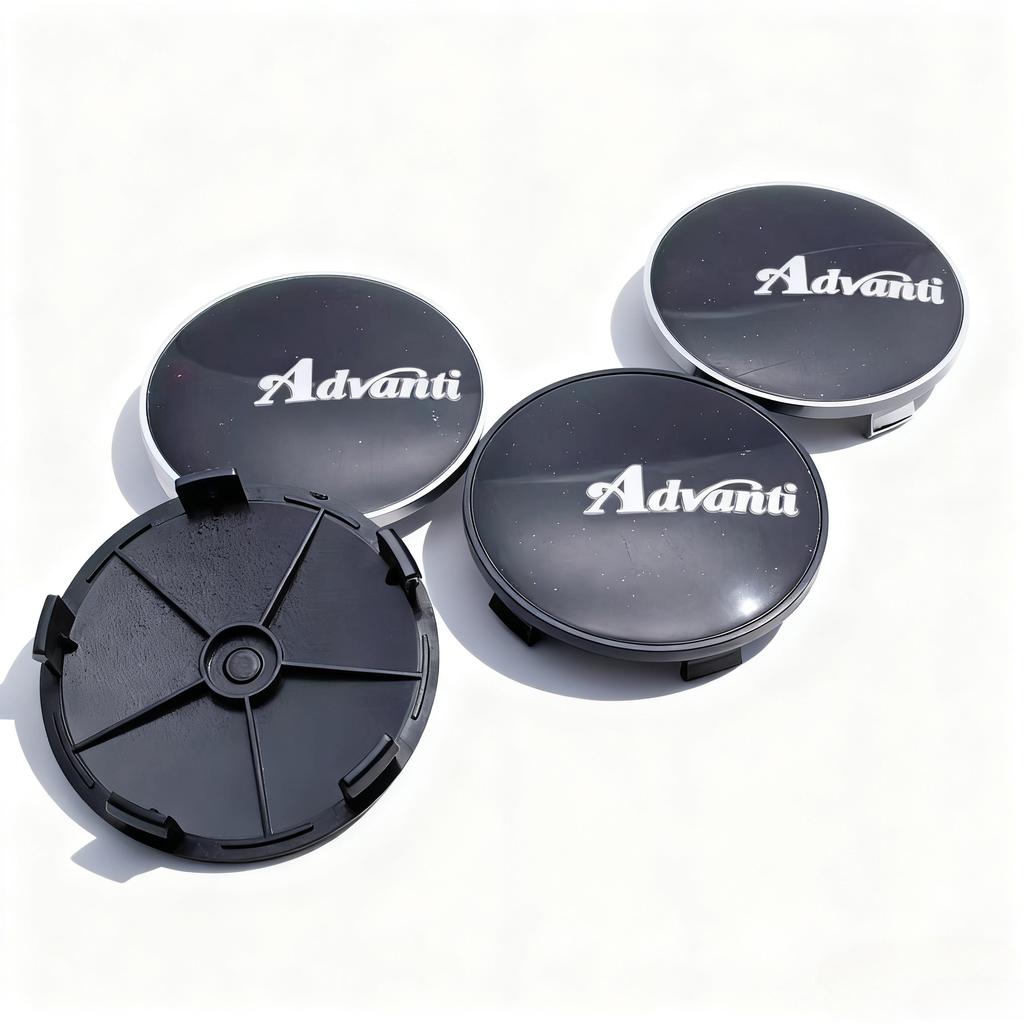 4 шт. Emblems Логотип Advanti Racing Значок Центральные Колпачки Ступицы Колес Автомобиля 68 ММ 63 ММ Колеса Колпачок Ступицы Колпачки Диска Крышка Замена Автомобильные Аксессуары