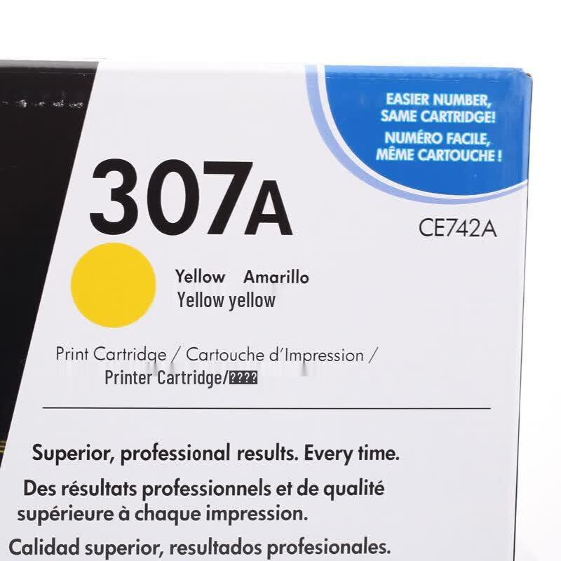 HP 307A CE742A Yellow Toner Cartridge