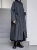 Xitao Свободное однотонное лоскутное элегантное индивидуальное пальто SMH1014