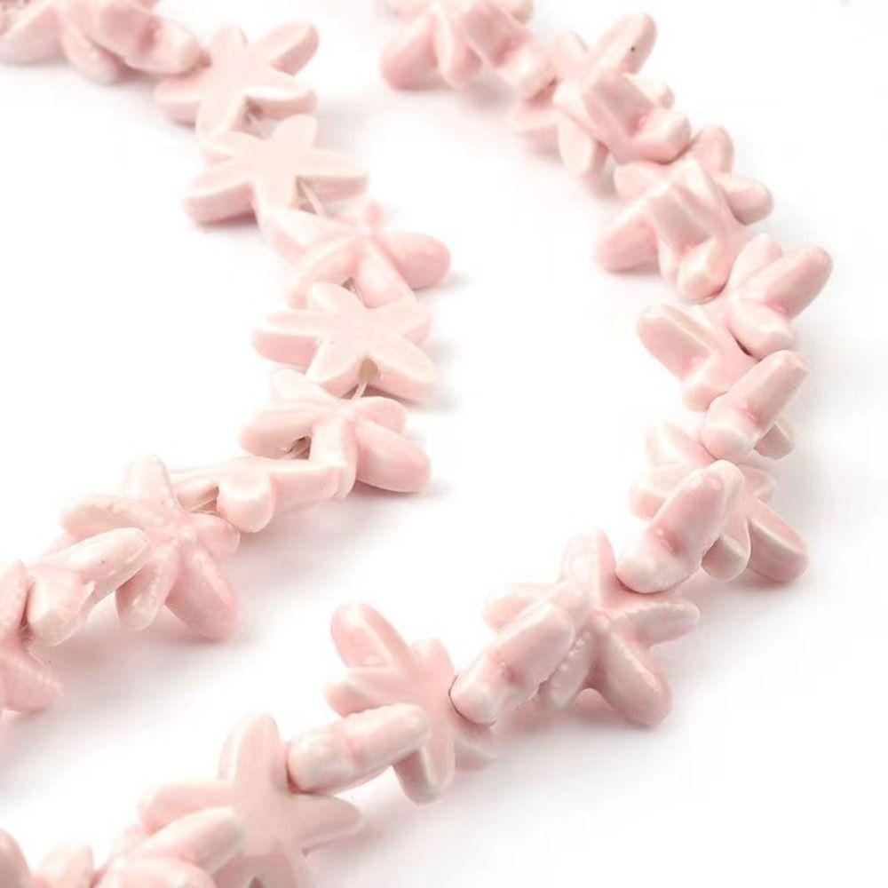 10pcs Fresh Color Starfish Bead Handmade Craft Jewelry Making Material  Women