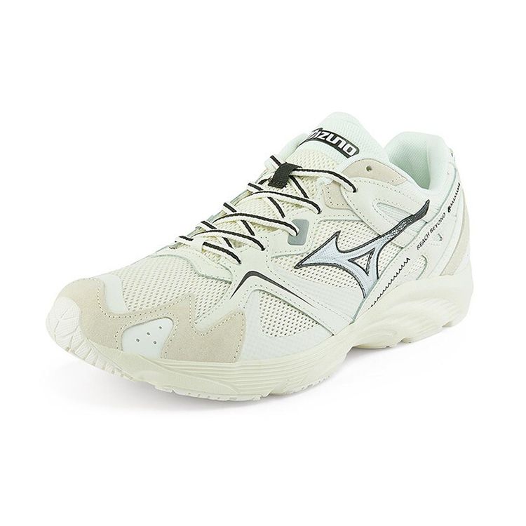 Mizuno Кроссовки LG 90-х годов Модные низкие кроссовки Унисекс кроссовки Молочно-белые D1GH212502