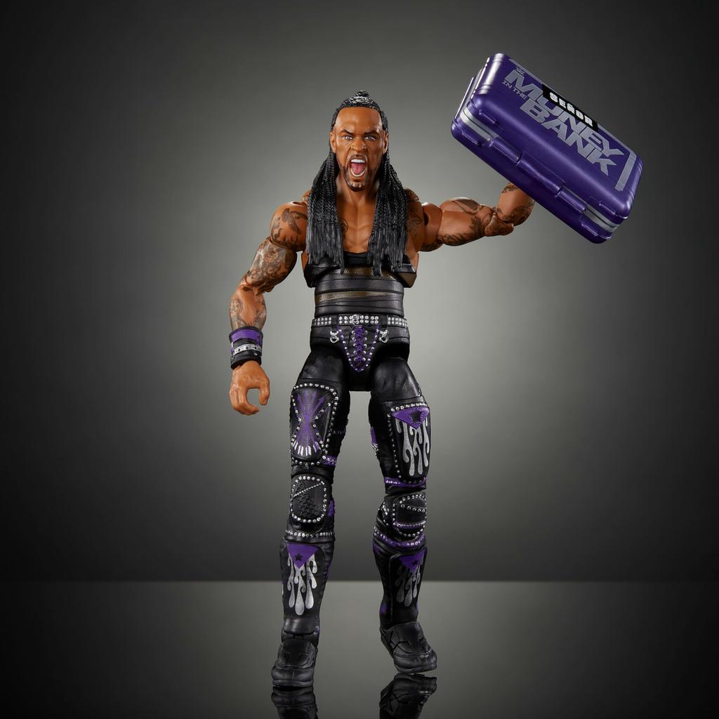 Mattel WWE Ultimate Edition Аксессуары для фигурок Коллекционный набор Дамиана Приста со сменной головой, руками и 30 точками артикуляции и 6-дюймовый