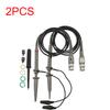 2-10PCS P6100 BNC Oscilloscope Probe Kit High Precision Scope Analyzer Alligator Clip Probes Test Leads 100MHz Oscilloscope Part
