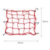 40cmx40cm Luggage Thicken Netting with Metal Hooks Motorcycle Accessories Cargo Net