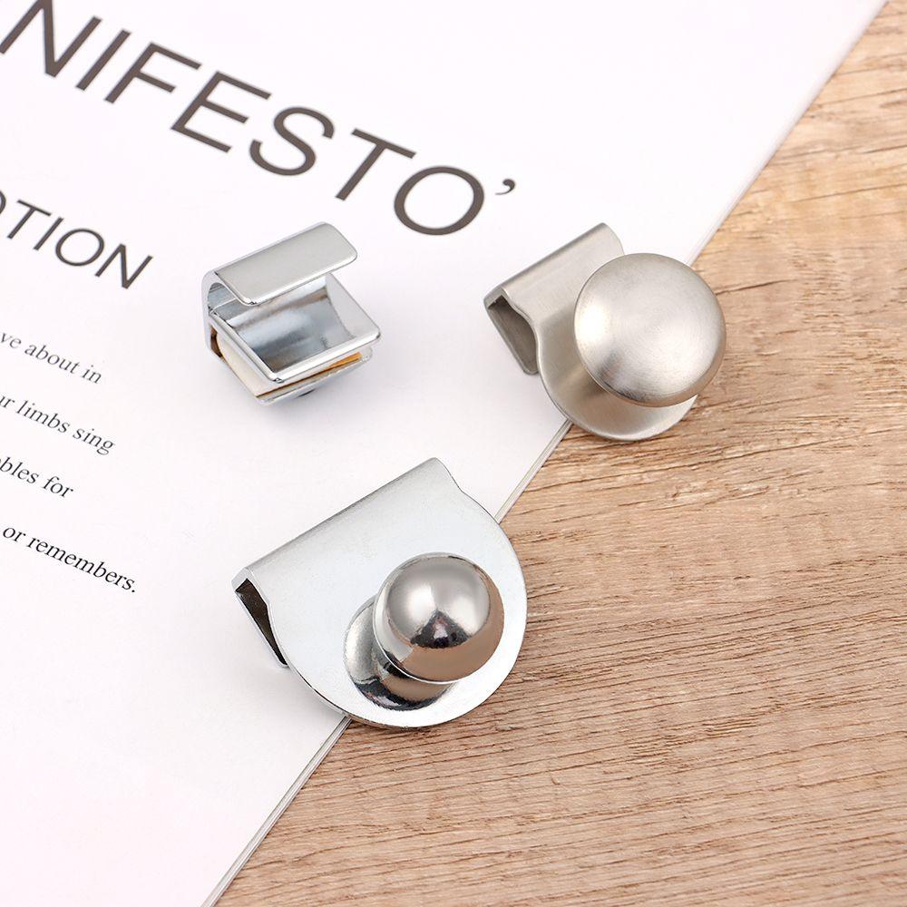 Hardware Knob Plank Clip Board Support Cabinet Drawer Pull Glass Clamp Glass Door Handle Door Clips