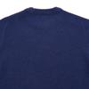STONE ISLAND Однотонный свитшот с длинным рукавом и круглым вырезом с логотипом для детей Синий 7516506A1-V0027