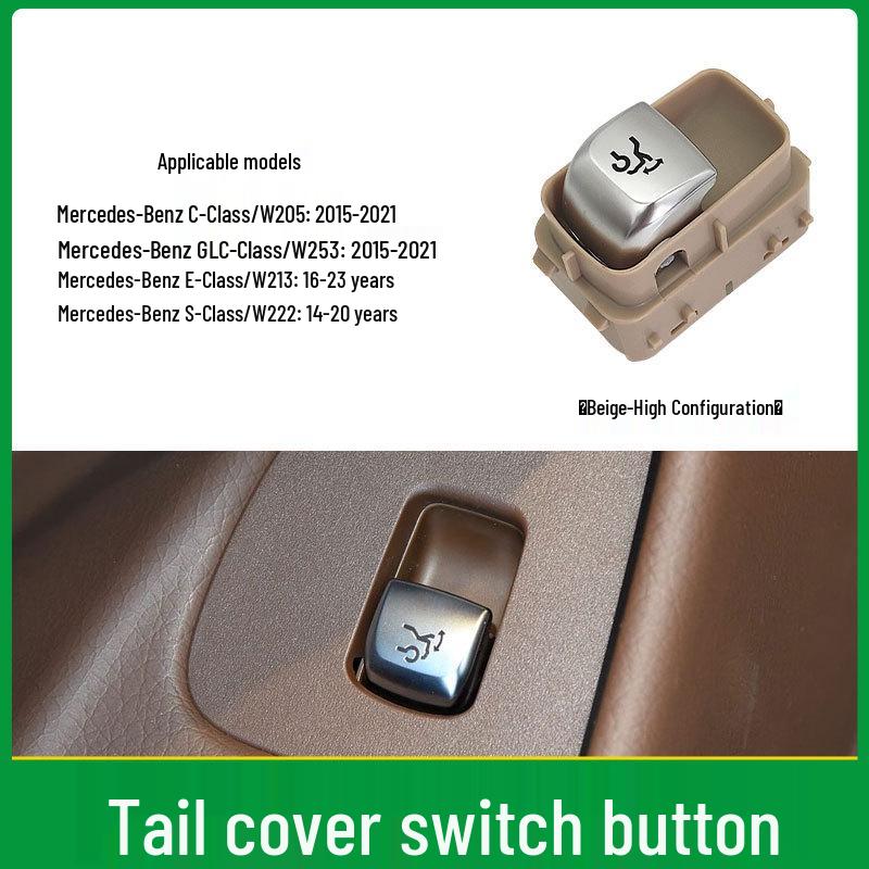 Tailgate Switch for Mercedes-Benz C-Class, E-Class, S-Class W205 W222 W253
