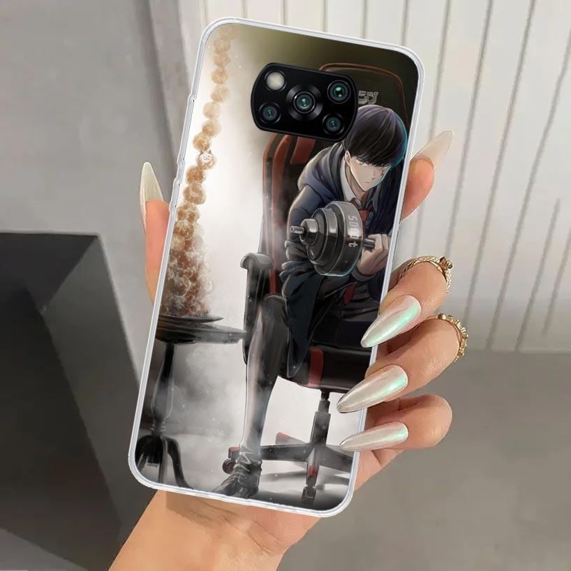 Mashle Magic And Muscles Phone Case for Xiaomi Poco X5 X6 X7 Pro F7 Ultra M7 Redmi 15 15C 13 13C 12 12C 10 10A 10C 9 9A 9C 9T Sh