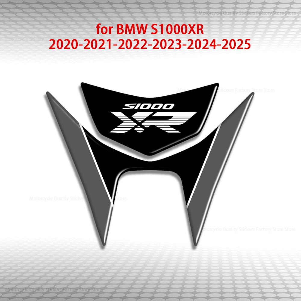 3D Гелевые Наклейки на Передний Обтекатель Подходят для BMW S1000XR 2020-2025 Водонепроницаемый Винил Устойчивый к Царапинам Морозостойкий Защитный Комплект Наклеек для Модификации Мотоцикла