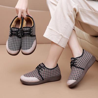 Женские зимние ботинки для снега, теплые нескользящие ботинки с подкладкой из искусственного меха, обувь для ходьбы на открытом воздухе, нескользящая обувь для треккинга для женщин, удобные короткие ботинки