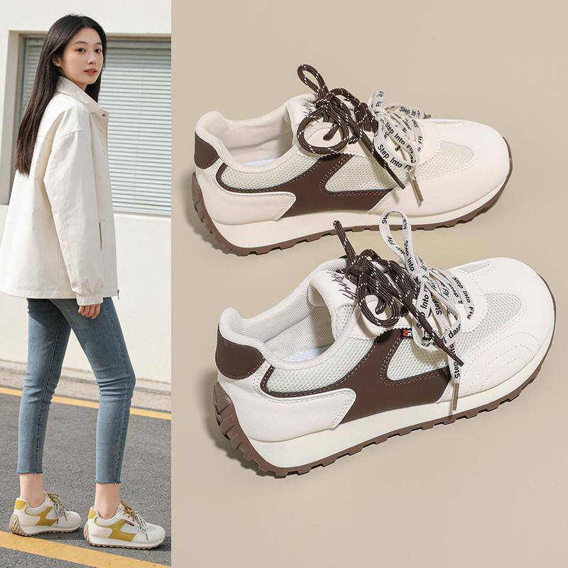 Spring and summer girls' double net Forrest Gump shoes, sports shoes, moral training shoes