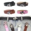 Элегантные пояса для джинсов, брюк, платьев, простая пряжка, узкий пояс для девочек, украшения для тела, узкая цепочка для талии