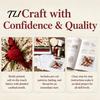 Indoor Wall Hanging Decoration Patchwork Bow Sewing Kit, Large Fabric DIY Sunflower Oversized Pattern Pumpkin Quilted Craft Kit for Adults,