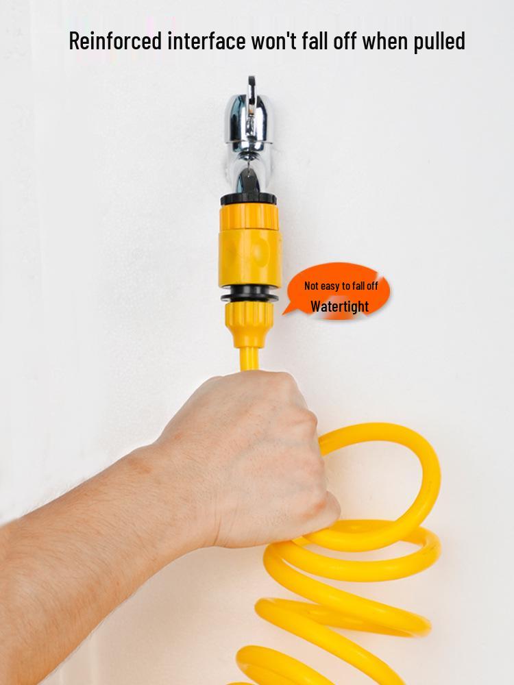 High-Pressure Car Wash Water Gun with Soft Hose and Spray Nozzle