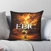 Epic The Musical The Thunder Saga Наволочка Полиэстер Лен Бархатный Узор Молния Декор Чехол для Подушки Домашняя Декоративная Наволочка