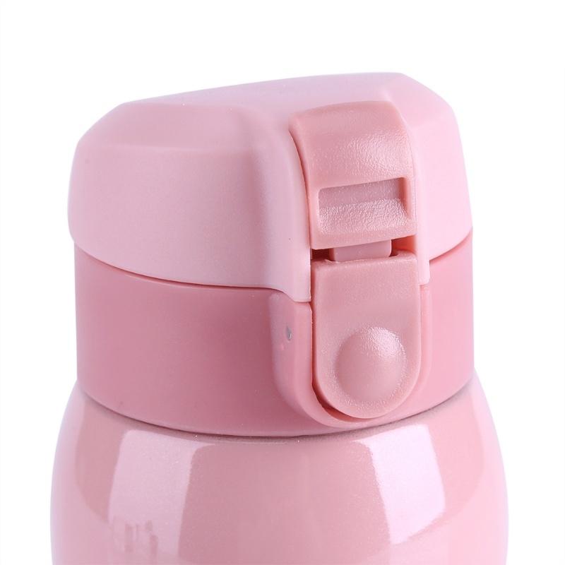 200ML Mini Stainless Steel Double Wall Vacuum Insulated Cup Thermal Water Bottle Office Mug