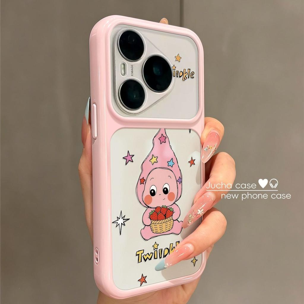 Applicable to Huawei purapromax mobile phone case all-inclusive huawei anti-drop pura niche strawberry star people