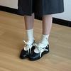 Lan Cabinet Edition~ Функциональные тренировочные кроссовки Fengde контрастных цветов, женские, новинка осени 2025, на плоской подошве, увеличивающие рост, повседневные кроссовки