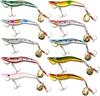 OHF Metal Jig Set, Shrimp-Shaped Spin Tail Jigs, 10-Piece Set (19)