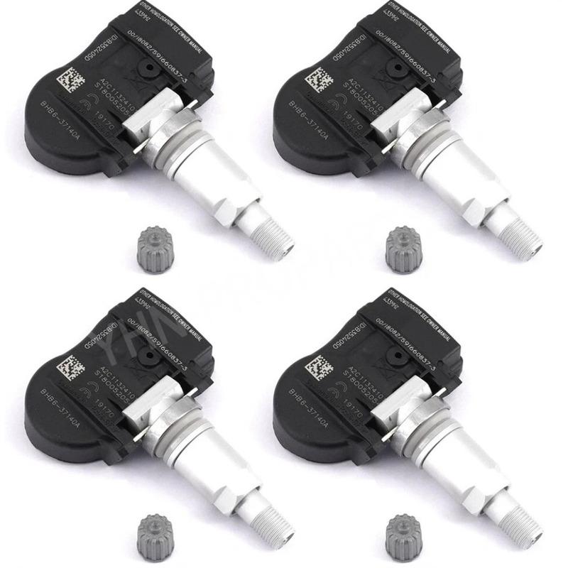 4 шт. BHB6-37140A Датчик давления в шинах TPMS 433 МГц для Fiat 124 Mazda 2 3 5 6 CX-3 CX-5 CX-7 CX-9 BHB637140 BHB637140A GS1D37140