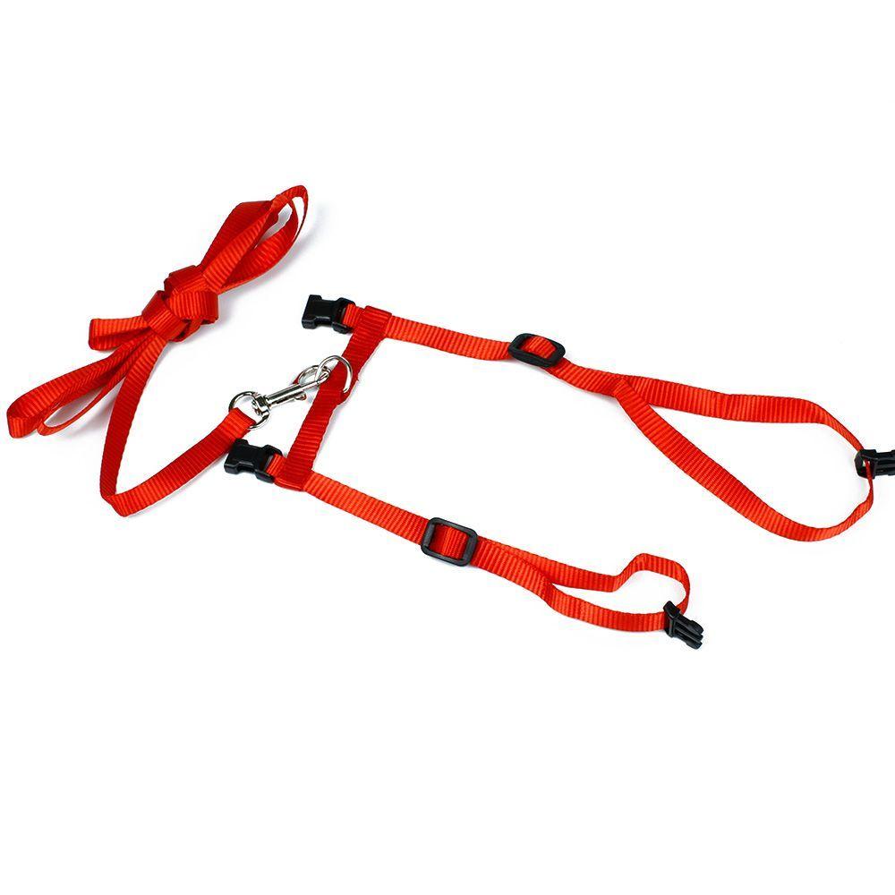 Pet Leash Nylon Harness Puppy Cat Adjustable Vest Jean Leash Collar Strap Apparel Rope