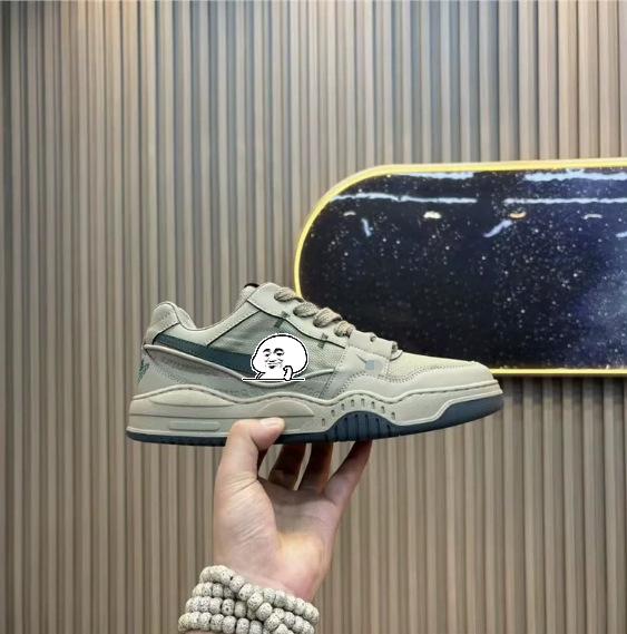 Spring and summer leather surface breathable soft sole comfortable sports and leisure Forrest Gump shoes 12