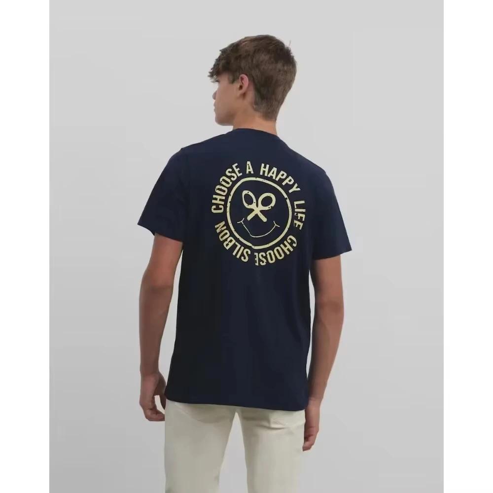 Модная футболка SILBON для мужчин Топы Y2K Харадзюку Роскошный бренд Принт букв Футболка Летняя футболка с коротким рукавом Redtube