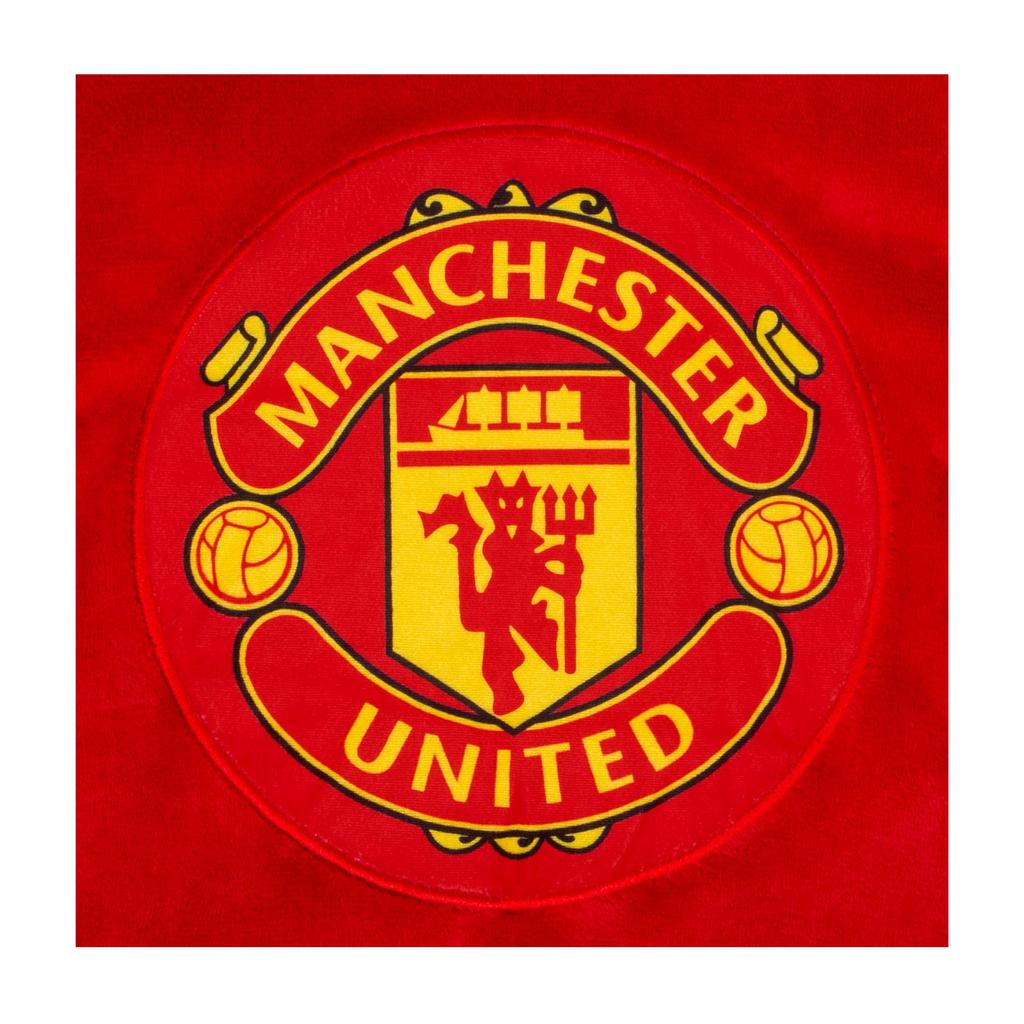Manchester United FC Childrens/Kids Crest Oversized Blanket Hoodie
