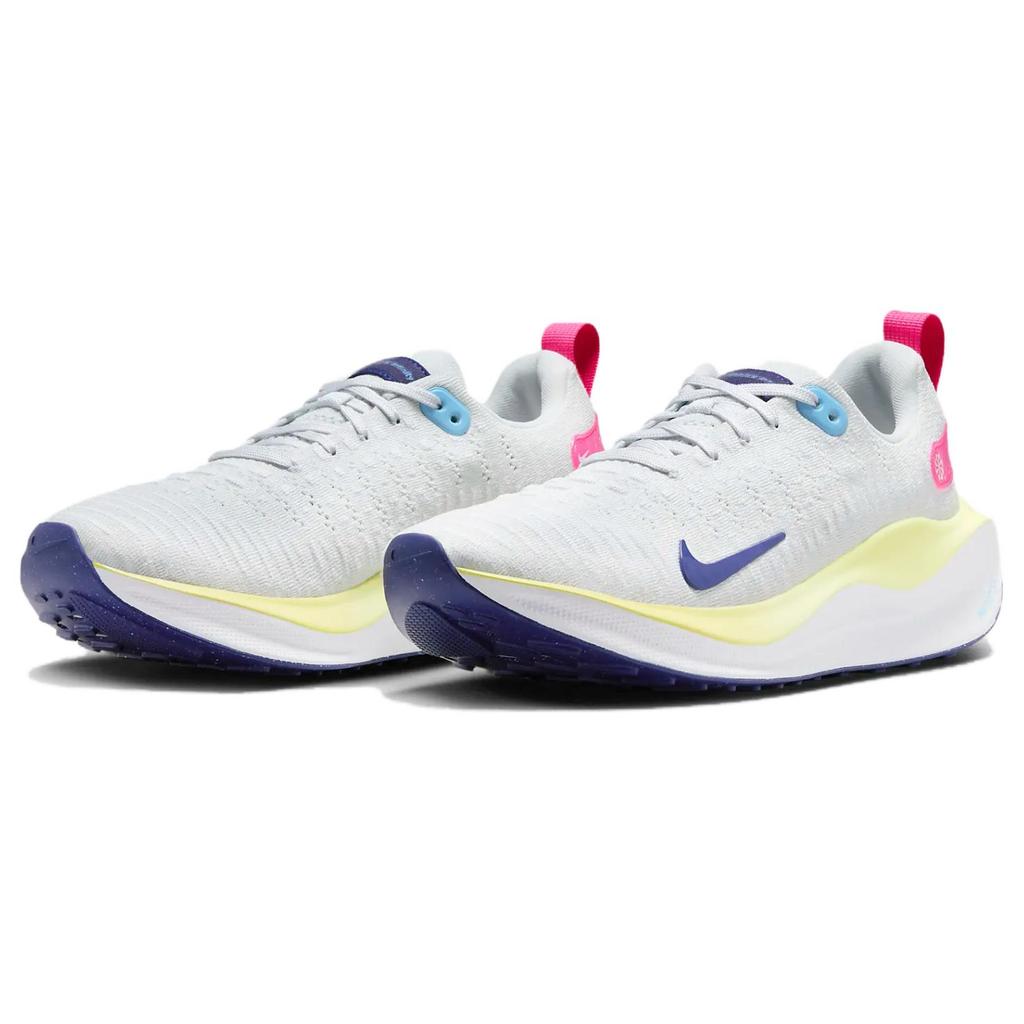 Новые женские кроссовки Nike ReactX Infinity Run 4 'Photon Dust Royal Pink' DR2670-009